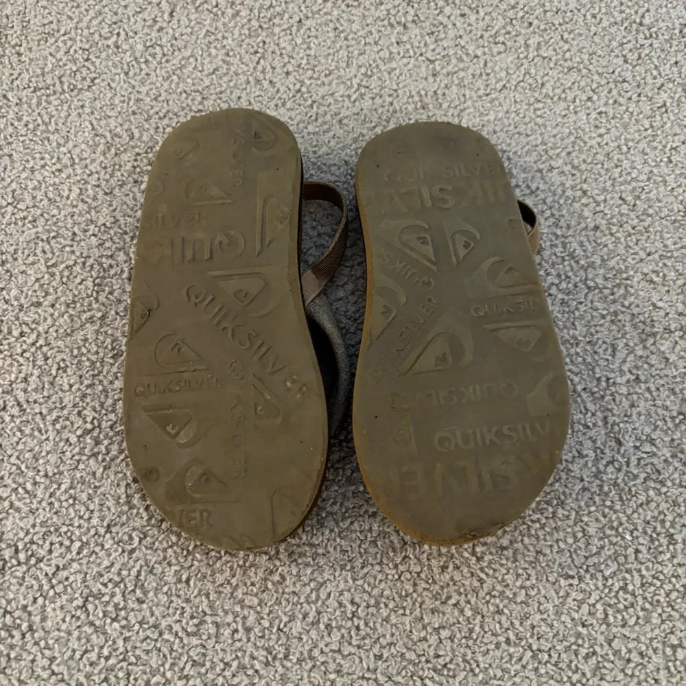 Brown Flip Flop Sandals Quick Silver Toddler